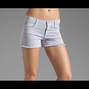Hudson Jeans Shorts 26 Amber Raw Edge Hem Cut Off
